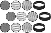 Housoutil 3 Sets Sifting Pan Gold Panning Soil Sifter Sand Sifter Sand Sieves Outdoor Fine Mesh Screen Classifier for Garden Outdoor Beach