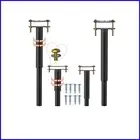 Universal Slat Reinforcement Kit - 4 Adjustable Support Legs for Bed Stability