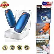 Rechargeable Dual-Sided Hand Warmers with Charge Case - Portable Warmth On-th...