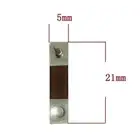 Clock Pendulum Leaf 21×5mm/21×8mm Gold/silver Mechanic Clock Parts High Quality