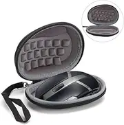 Mouse Case, Mouse Case Black Storage Bag with Hand Strap Fit for MX Master 3/602/g700s