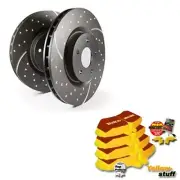 EBC B08 Brake Kit Front Pads Discs for Audi A4 (8H7, B6, 8HE, B7 (for: Audi)