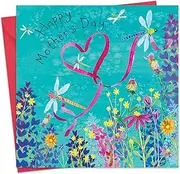 Twizler Mother's Day Card for Mum - Dragonflies - Happy Mothers Day Card from Son or Daughter - Mothering Sunday - Cute Mummy Mothersday