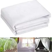 9.8 x 16.4ft Thicker Garden Mesh Netting,Ultra Fine Plant Row Covers,PPT Nano Mosquito Netting Screen Bird Barrier Net for Outdoor Vegetable Plants Fruits Flowers,Patios Balconies,25-30% Shading Rate