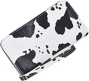 [LIFKOME] Women's Fashion Wallet Compact Zipper Purse Multi-Compartment Ladies Wallet