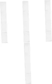 Ciieeo 4pcs Growth Chart Stickers Boys and Girls Wall Decal Height Measuring Sticker Set Acrylic Easy Install