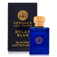 在飛比找Yahoo奇摩購物中心優惠-Versace 狄倫正藍男性淡香水 EDT 5ml (平行輸