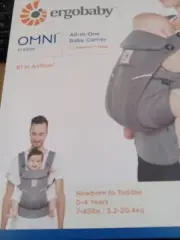 Ergobaby Omni Breeze Airflow All In One Baby Carrier SoftFlex Mesh 7lbs-45lbs