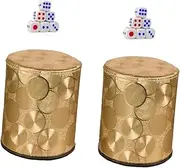 ibasenice Dice Cup Box Set Skid-Resistant Easy to Clean Great Entertainment for Home Bars