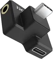 3.5mm Audio Mic & USB-C Adapter Accessories for DJI Osmo Action 1 Camera (Only) with 3.5mm Microphones Jack & USB-C Connector