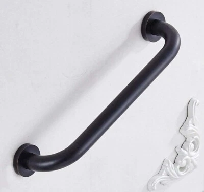 ELLO&ALLO Oil Rubbed Bronze Bathroom Shower Grab Bar,Home Care Bath Hardwa 16 In