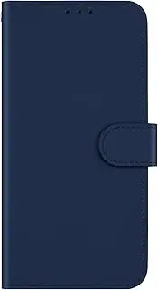 [PONRFEKT] Wallet Case for Sony Xperia 1 V 5G 2023,Shockproof Premium Vintage PU Leather Magnetic Flip Cover with Card Holder and Stand Folio Phone Cover-NavyBlue