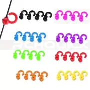 4 x String Dampener Silencer Archery Bow Stabilizer Damper Compound Recurve Bow