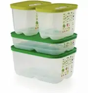 Vegetable Kipper TUPPERWARE FRIDGESMART 4 PC STARTER SET, Organizador