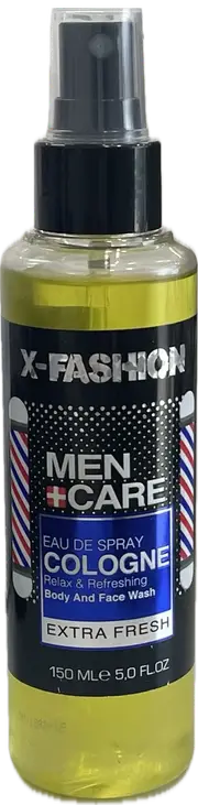 X-Fashion Men Care Cologne Relax & Refresh Body & Face Wash 150ml