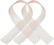 [VANZACK] Pcs Ballet Pointe Shoes Elastic Straps Canvas Ballet Dance Shoes Rope for Women Girls