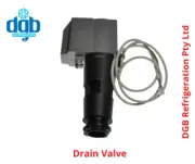 Breezair/Braemar/ Coolair Seeley Drain Valve and Shutoff 24V #107684, # 105345