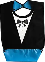 Full Coverage Adult Bib - Meal Protection Apron for Seniors, Dining Cover with Pocket | Large Feeding Cloth for Elderly Women, Crumb Catcher Clothing Guard for Nursing Homes, Home Care, Hospitals
