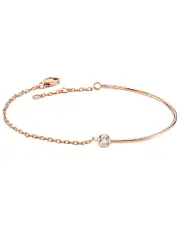 Amorium 18K Rose Gold Vermeil CZ Cuff