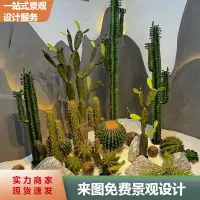 在飛比找樂天市場購物網優惠-仿真仙人掌盆栽大型植物假北歐仙人柱室內場景櫥窗裝飾擺件量天尺