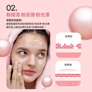 【LANEIGE 蘭芝】粉澎潤睡美人晚安面膜 60ml(全新上市 母親節 官方直營)