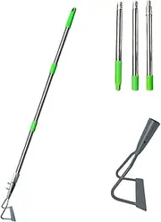 Lnqwhduu Hoeing Rake Gardening Turf Hoeing Shovel Vegetable Garden Agricultural Weeder Garden Soft Soil Weeding Rake Hoe