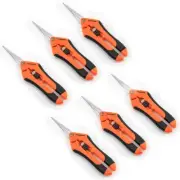 6 Packs Pruning Shears, Garden Trimming Scissors, Gardening Hand Pruning Snip...