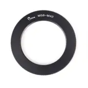 Flange M42 x 1 female to M58 x 0.75 male screw thread lens adapter for helicoid