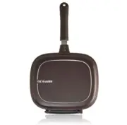 HappyCall New Jumbo Grill Titanium Nonstick Double Sided Pan Expedited