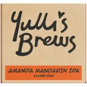 Yulli's Amanda Mandarin IPA Can 375mL