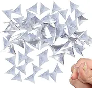 Corner Protection Pads - Pack of 100 Soft Clear Dusty Triangular Pads for Home Furniture | Large Wardrobe, Cabinet and Drawer Protector, Stair Protectors, Furniture Protection Tool
