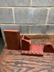 Log Splitter Slide Wedge Push Plate hydraulic cylinder Mount 4" beam Clevis Mt