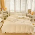 c Single Double Bedding Full Set Skin-friendly Duvet Cover Set with Bed Sheet