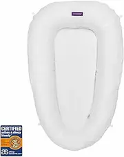 Clevamama ClevaFoam Baby Nest - Breathable, White
