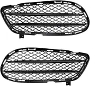 1Pair Car Front Bumper Fog Lamp Grille Compatible For Mercedes-Benz CLS-Class C218 CLS260 300 AMG 2015 2016 2017 Car Styling