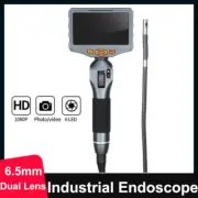 Teslong 6.5mm Dual Lens Borescope Inspection Camera Articulated Endoscope Camera