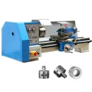 BV20B-L Metal Lathe Small Household Buddha Bead Lathe Mini Woodworking Metal Diy