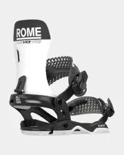Rome Vice Snowboard Bindings M/L (Men's US 7.5-10) White New 2025