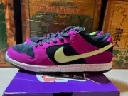 2021 Nike Dunk SB Low Pro ACG Red Plum Citron Green Black Purple size 13