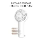 Portable Hand-Held Mini USB Rechargeable Fan Travel Desk Cooler Fans Pocket Size