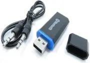 USB Bluetooth Receiver Adapter, Wireless Audio Adapter Car Kit Music Receiver fo