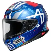 Shoei RF-1400 Diggia TC-10 Snell M2020D and DOT Motorcycle Helmet