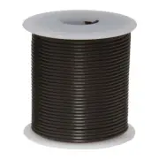 18 AWG Gauge TXL Automotive Stranded Hook Up Wire, 25 ft, Black, 60 Volts