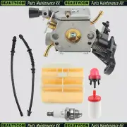 Carburetor For Husqvarna 445 & 450 Chainsaw Zama C1M-EL37B 506450401 Air Filter