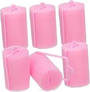 VICASKY 6pcs Hair Roller Sponge Curlers Lightweight No Heat Hair Styling Tools for Comfortable Overnight Curls Soft Sponge Bangs Rollers