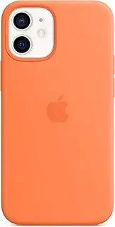 [Apple] iPhone 12 Mini Silicone Case with MagSafe - Kumquat