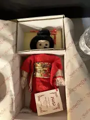 "Miko" Collectible Hamilton Heritage Porcelain Japanese Doll NIB