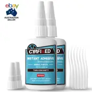 Super Glue Liquid, Instant Clear Cyanoacrylate Thin Viscosity Adhesive, Food Saf
