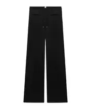 Courrèges Mid-Rise Drawstring Pants L Black