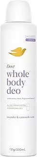 Dove Women's Whole Body Lavender and Chamomile Deodorant 230 ml
